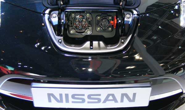 Nissan Leaf Electric Charge Point